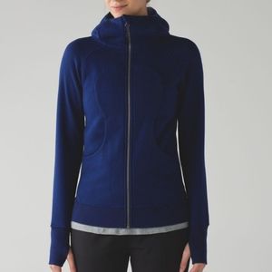 lululemon athletica Navy Blue Full-Zip Hoodie
